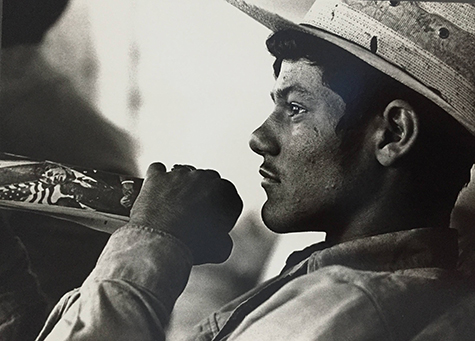 Photograph from Espejo: Reflections of the Mexican American exhibit by Morrie Camhi