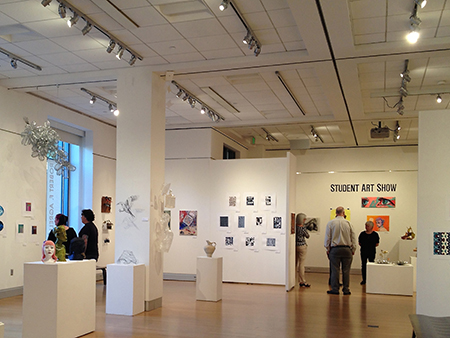 GALLERY VIEW OF STUDENT SHOW