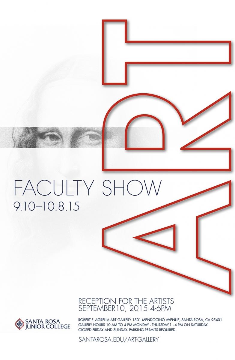 Poster for Faculty Show