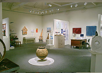 View of gallery exhibit