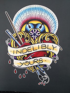 Poster from Indelibly Yours:  The Tattoo Project