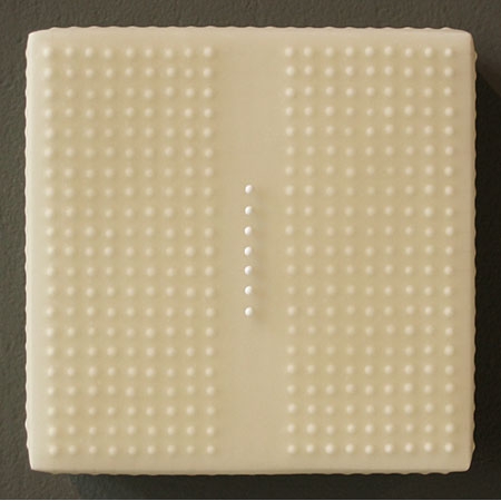 Encaustic minimalist painting  