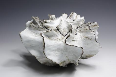 Ceramic piece by Koike Shouko