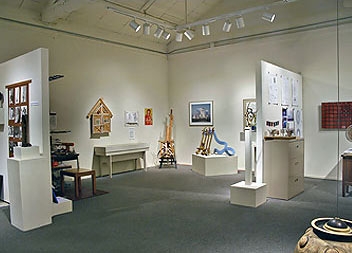 Gallery view of "Concepts and Process" exhibit
