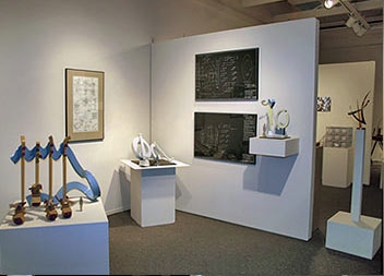 Gallery view of "Concepts and Process" exhibit