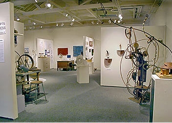 Gallery view of "Concepts and Process" exhibit