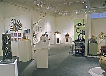 Gallery view of "Concepts and Process" exhibit