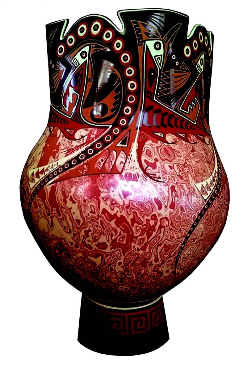 Vase made by Eli Navarette Ortiz 
